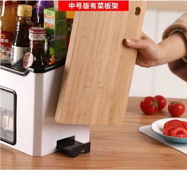 廚房收納新寵 多功能調(diào)料盒套裝，解放廚房與衛(wèi)生間空間的藝術(shù)